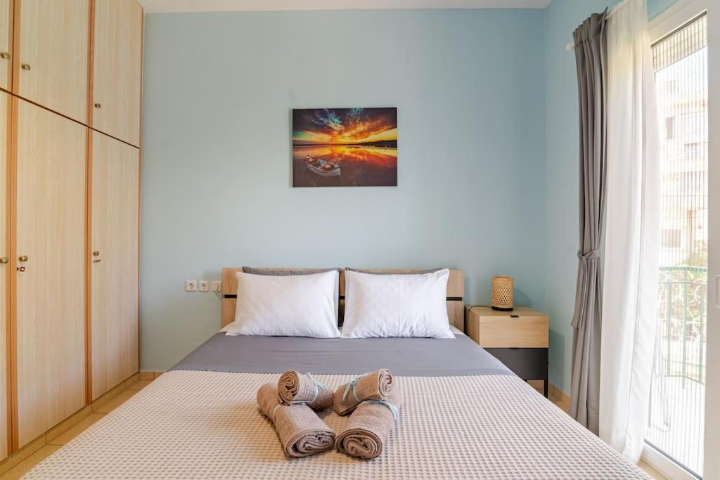 Seaside Escape Apartments - Poseidon Palaiá Fókaia Esterno foto